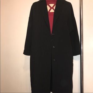 Oversized trench coat